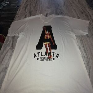 ATLANTAINFLUENCES EVERYTHING "Spud" Tee White Size L